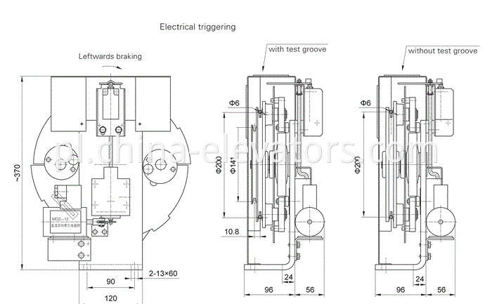 MRL Elevator Speed Governors OSR-UD-9C